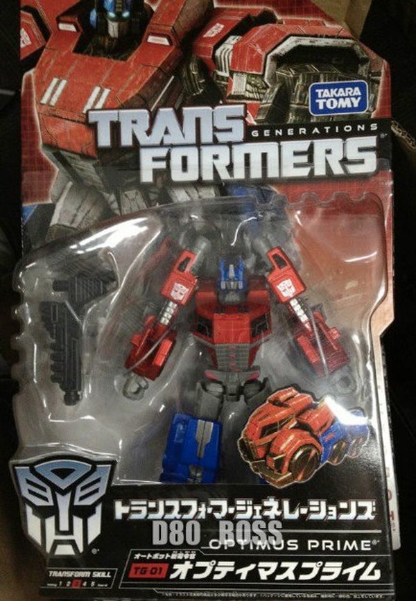 Takara Tomy Transformers Generations TG 01 Optimus Prime And TG 02 Jazz Card Image  (1 of 6)